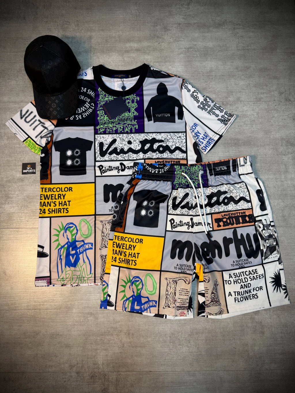 Conjunto LV Read To Wear - Importado Premium