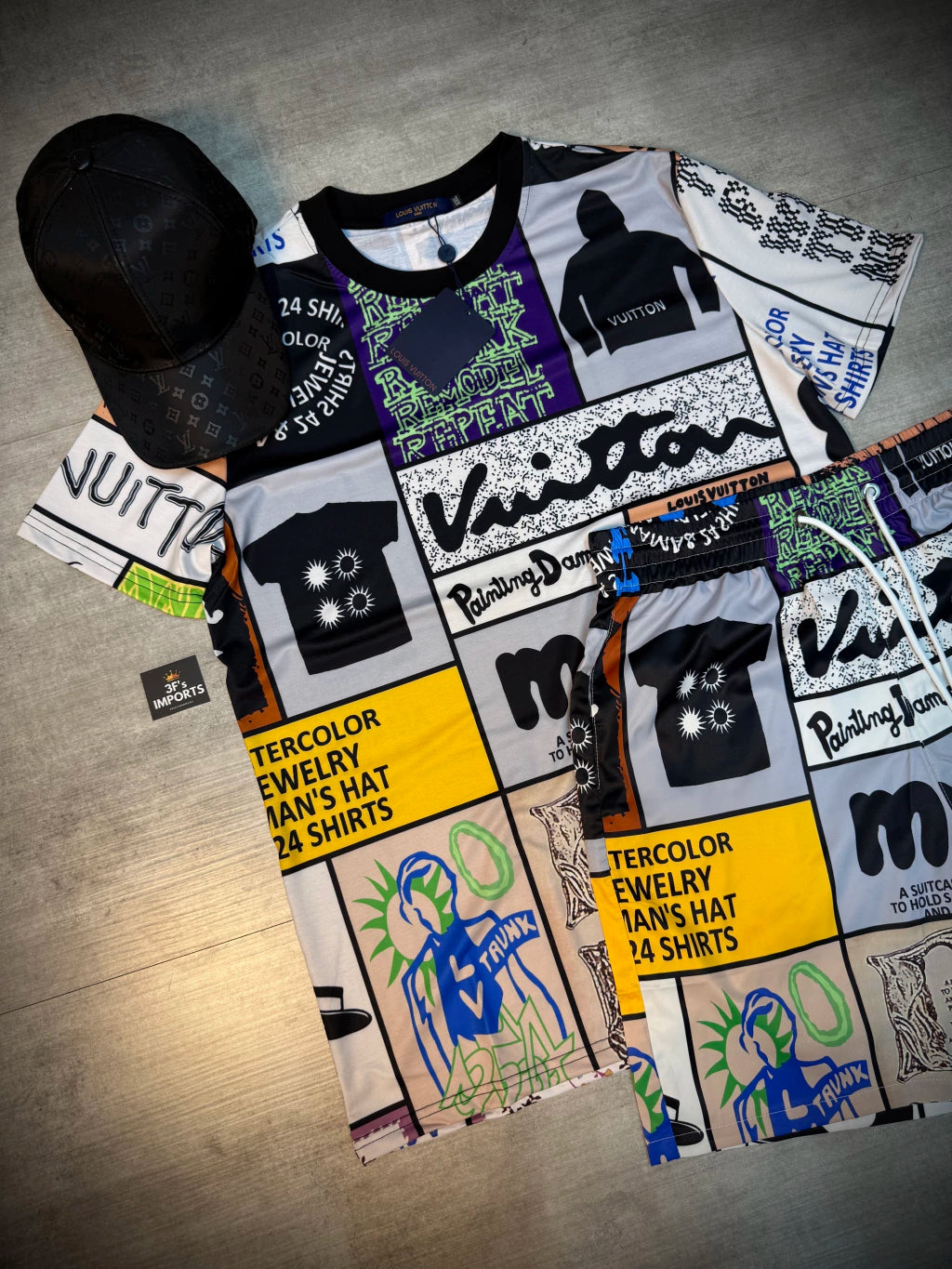 Conjunto LV Read To Wear - Importado Premium