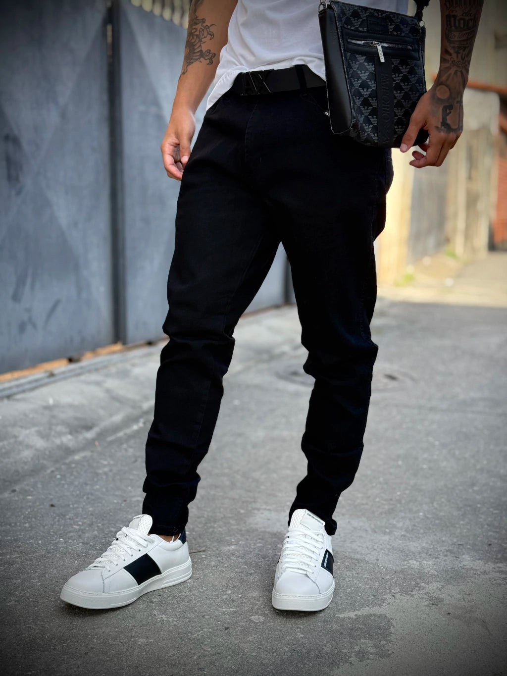 Calça Jeans Titular | Skinny Básica - Preta