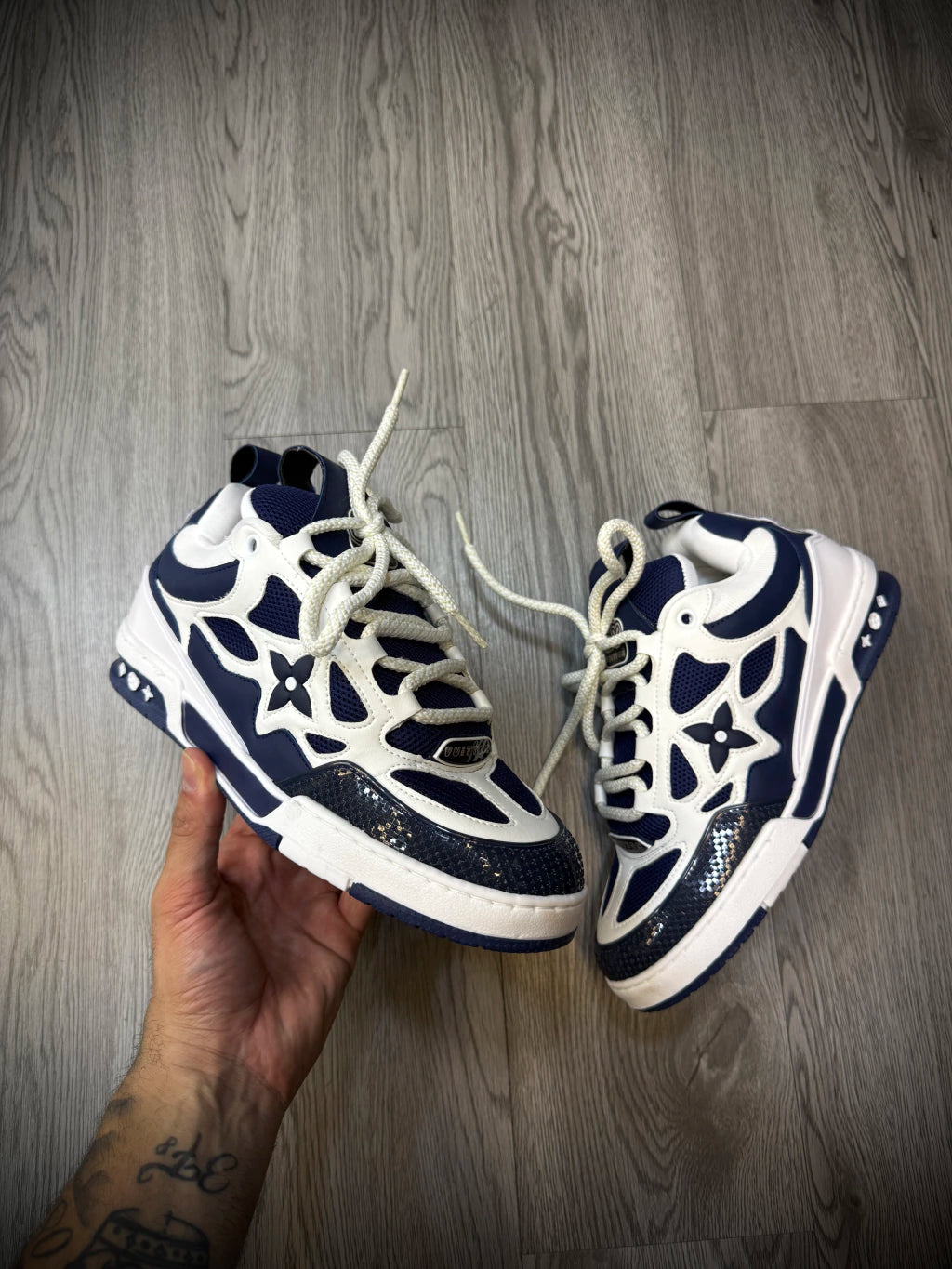 Tênis Louis Vuitton LV - SK8 - Azul Marinho