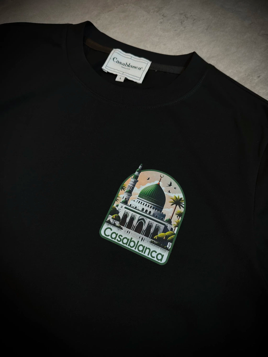 Camisa Casablanca Oasis - Preta