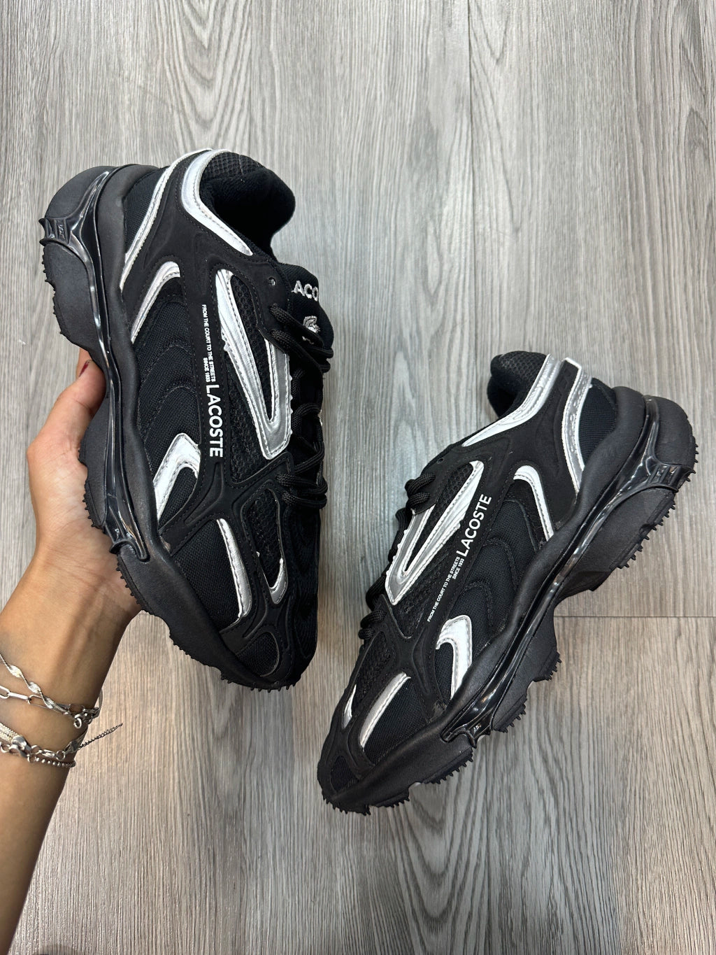 Tênis Lacoste L003 | 2k24 - PRETO