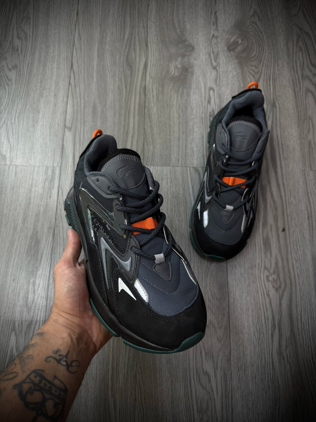 Tênis LAC0STE - LCT L003 | Preto