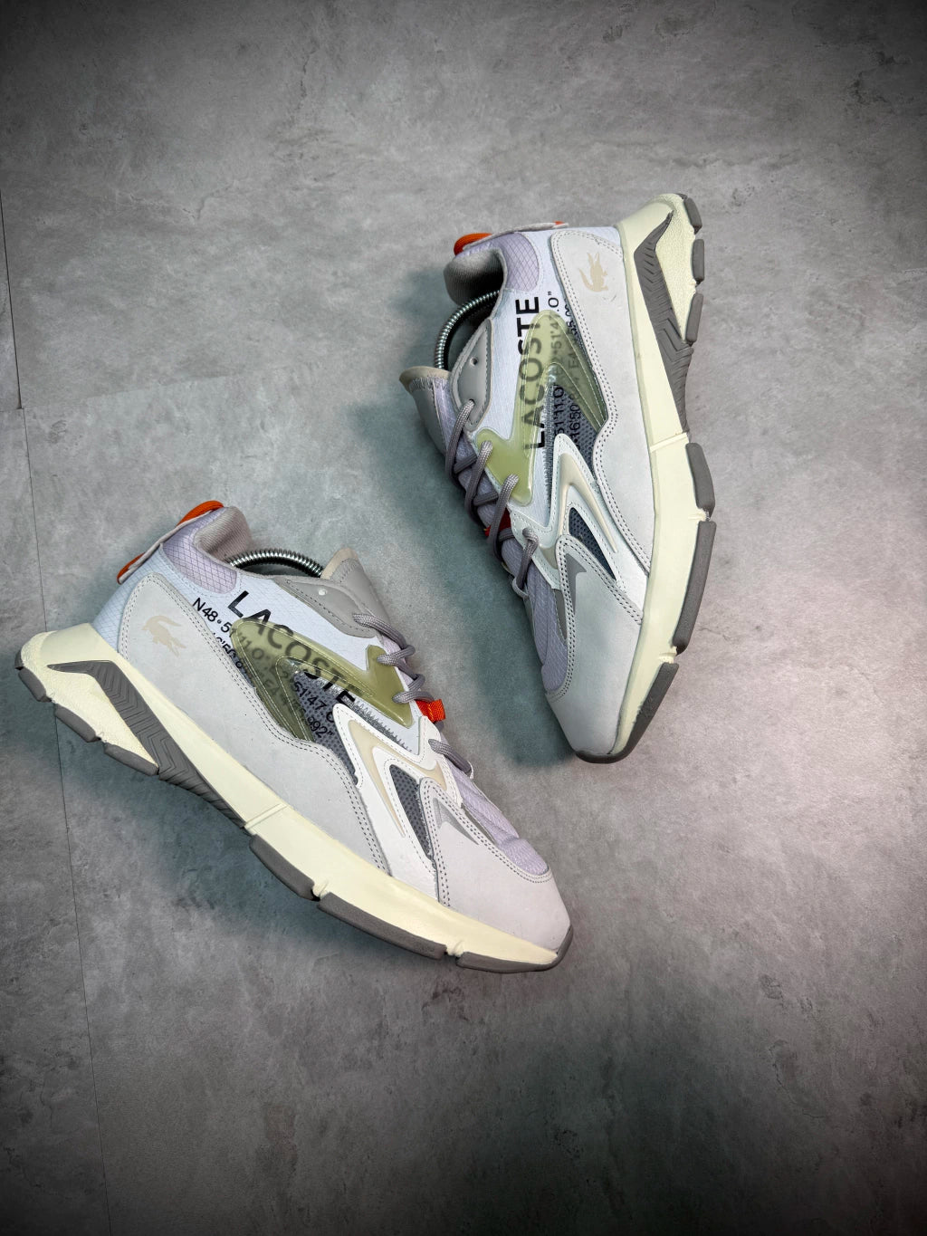 Tênis LAC0STE - LCT L003 | Off White