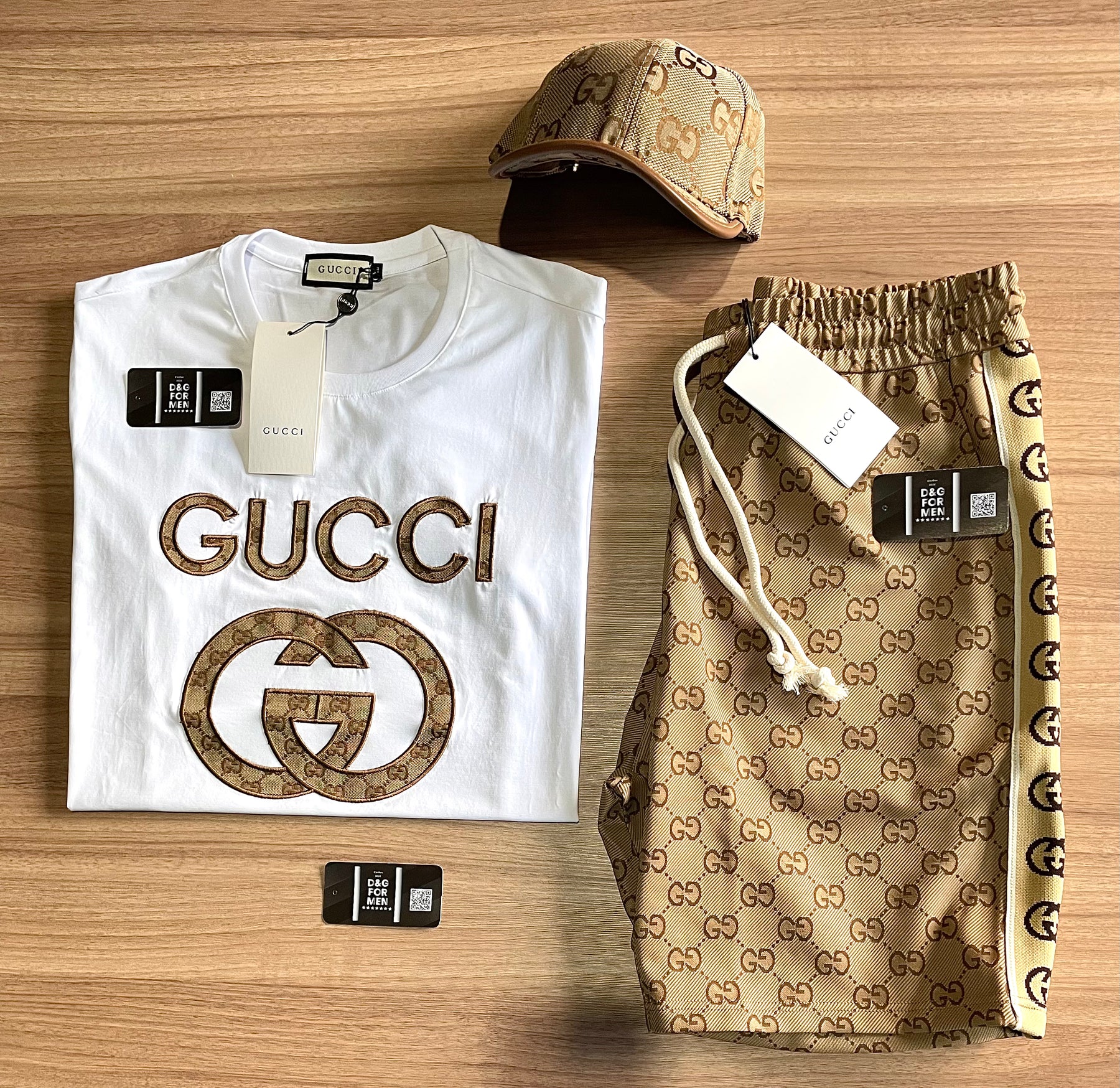 Conjunto GC Ref 0021 [CAMISA + BERMUDA + BONÉ]