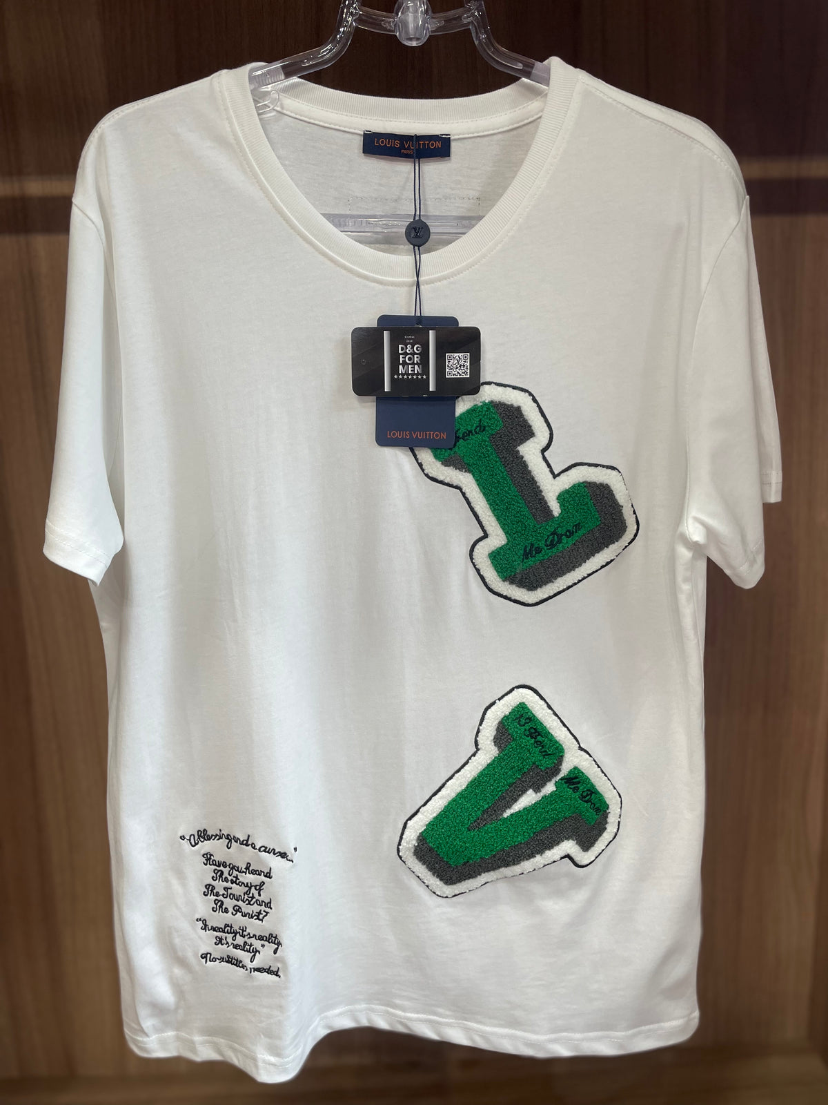 Camisa de Grife - LV Branca | OFERTA BLACK FRIDAY