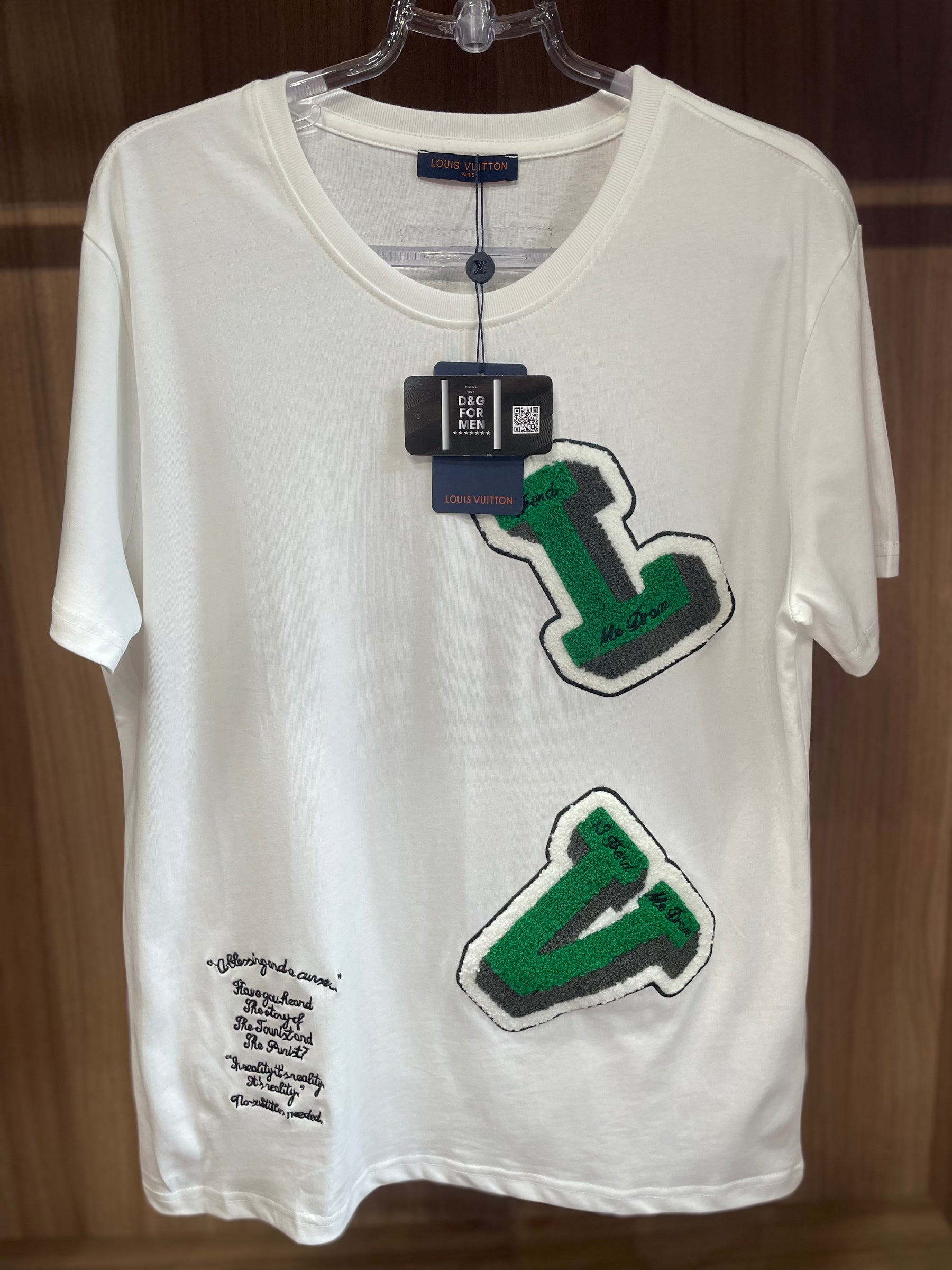 Camisa de Grife - LV Branca | OFERTA BLACK FRIDAY