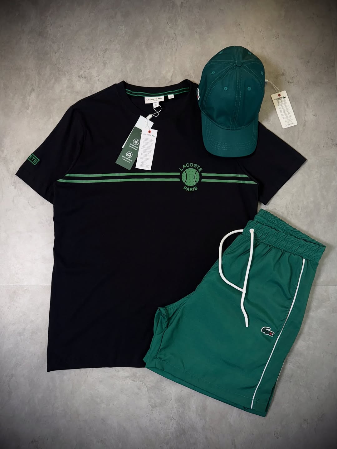 Conjunto Lala Ref 0593 [CAMISA + BERMUDA +BONÉ]