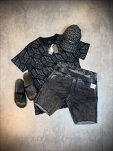 Conjunto A|X  Ref 0796 [CAMISA + BERMUDA + SANDÁLIA+ BONÉ]