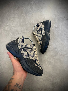 Tênis Importado Gucci | Cinza Monogramado