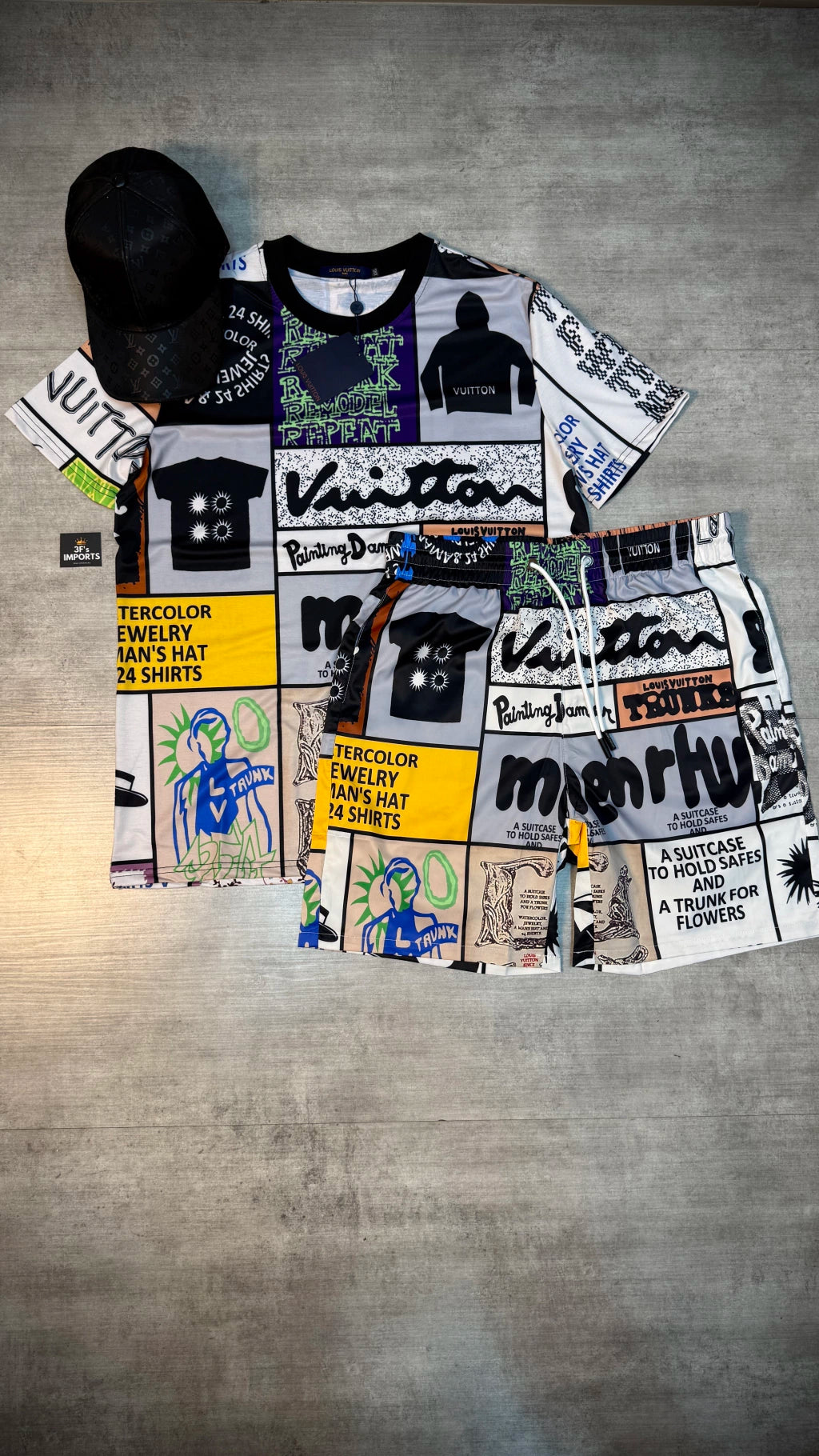 Conjunto LV Read To Wear - Importado Premium