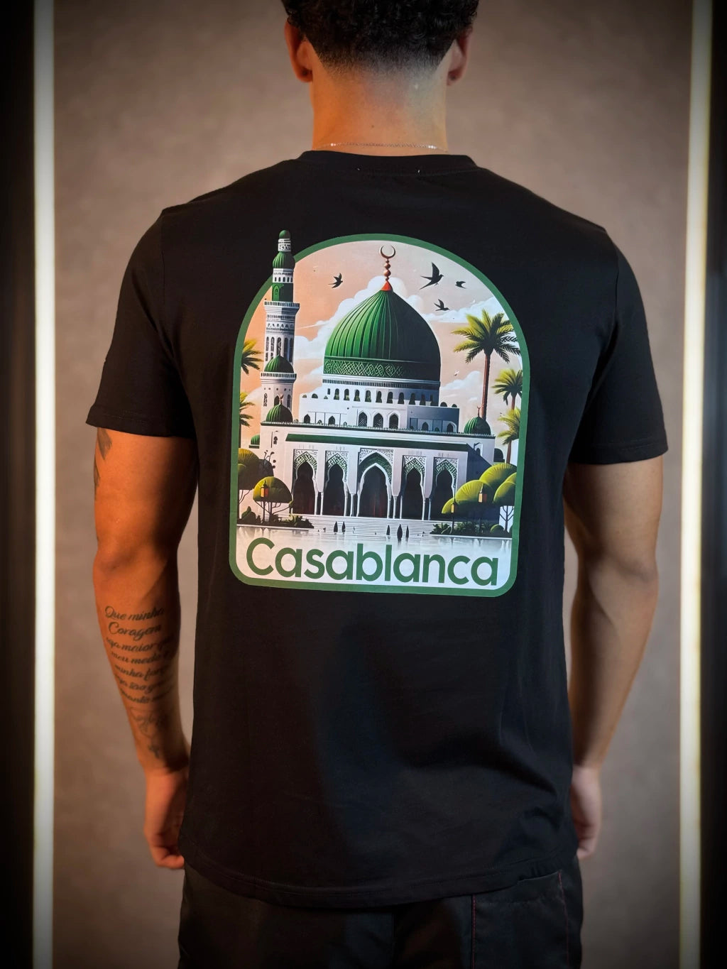 Camisa Casablanca Oasis - Preta