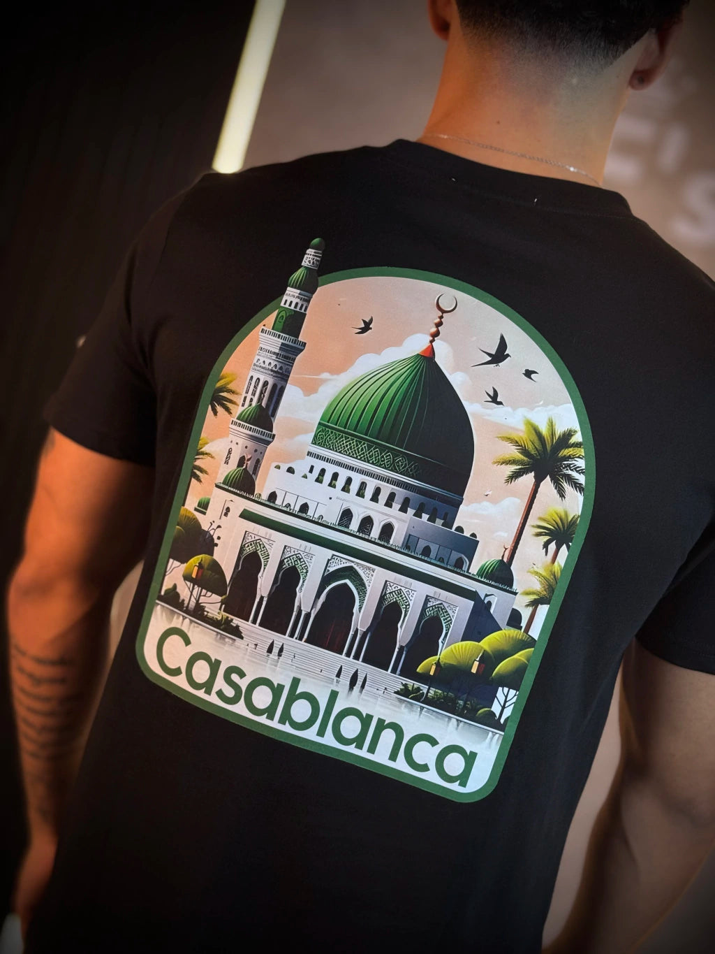 Camisa Casablanca Oasis - Preta