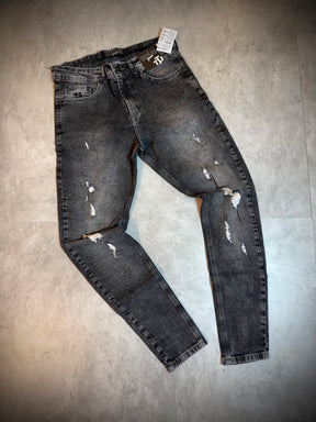 Calça Jeans Titular | Grafite Destroyed
