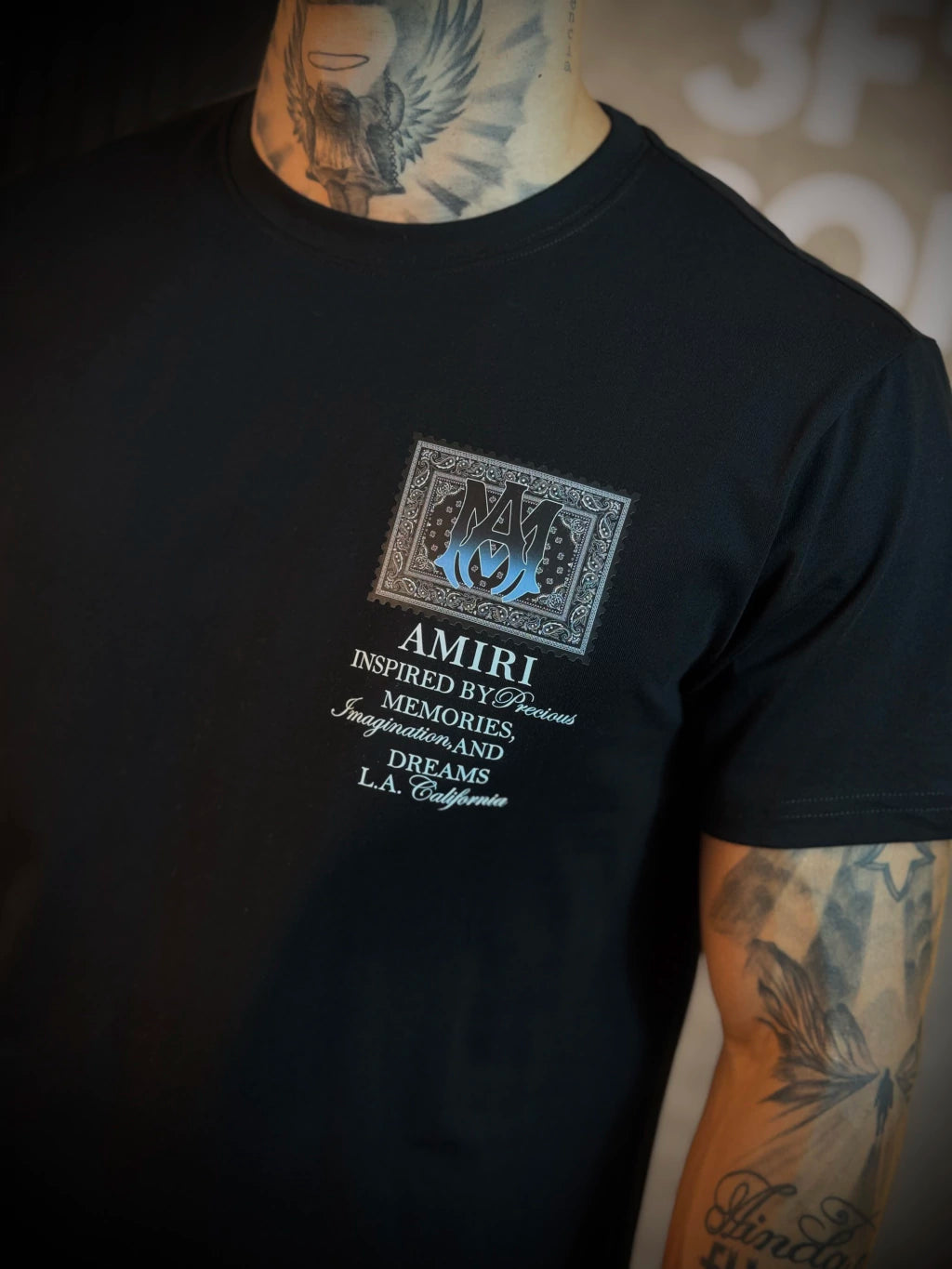 Camisa Amiri | Memories Edition- Preta