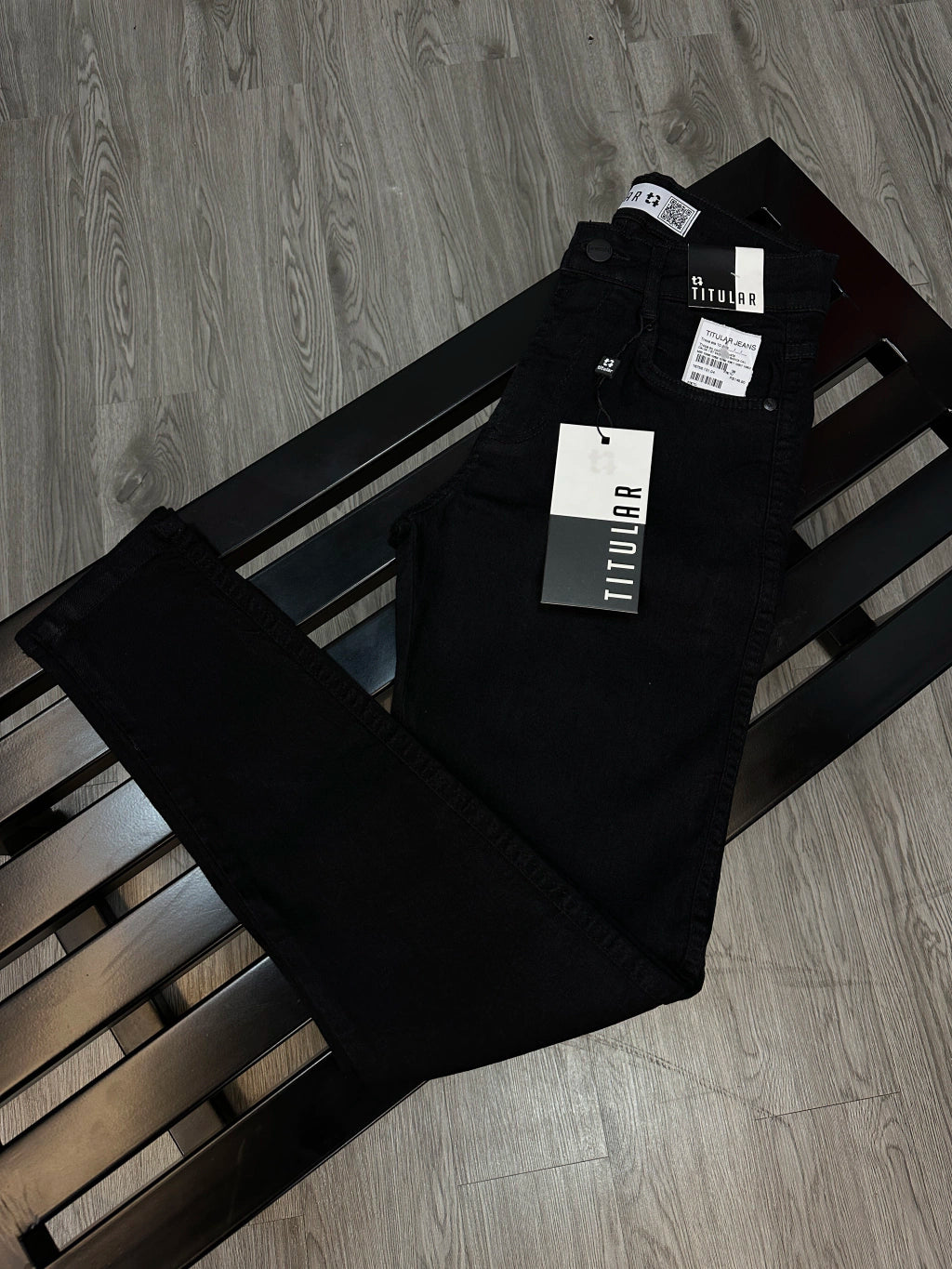 Calça Jeans Titular | Skinny Básica - Preta