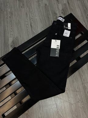 Calça Jeans Titular | Skinny Básica - Preta