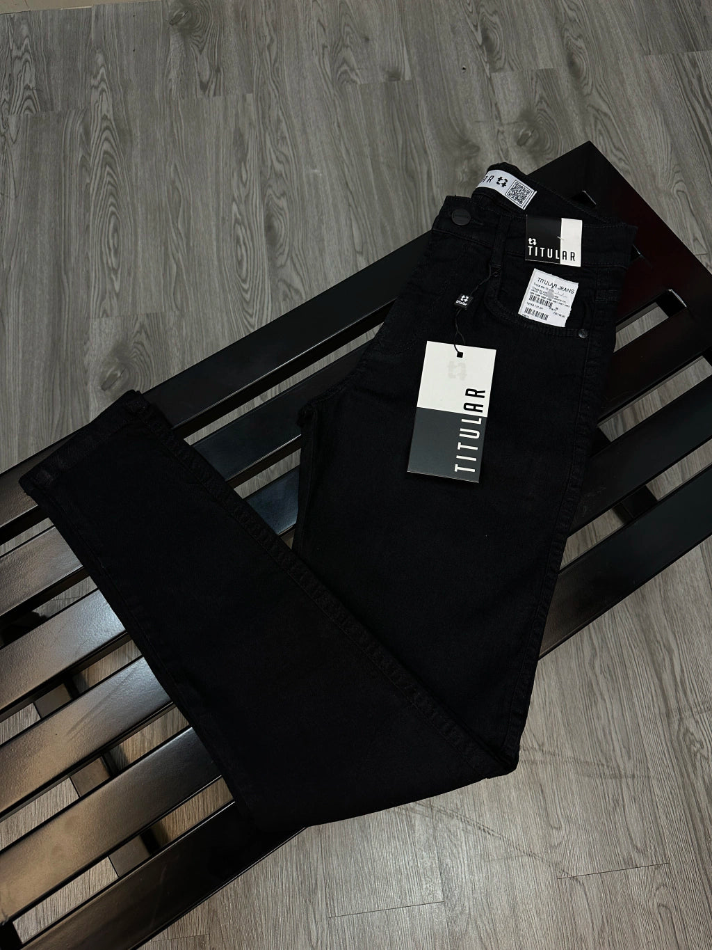 Calça Jeans Titular | Skinny Básica - Preta