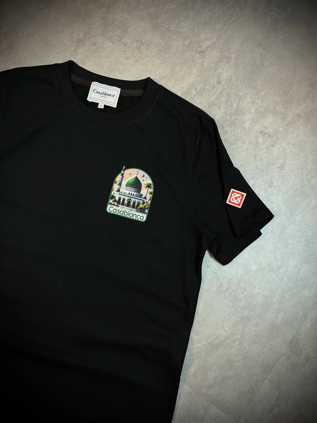 Camisa Casablanca Oasis - Preta