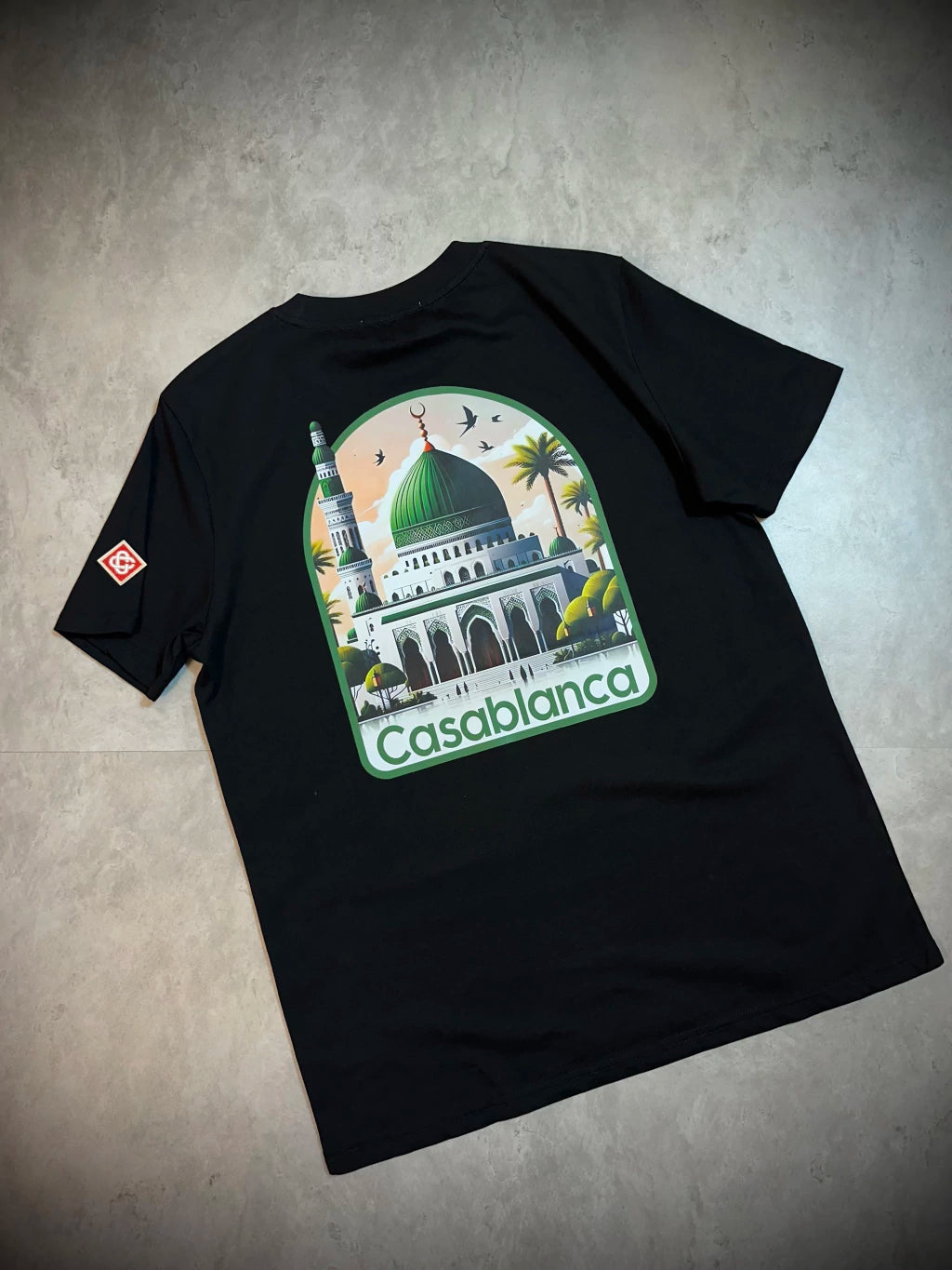 Camisa Casablanca Oasis - Preta