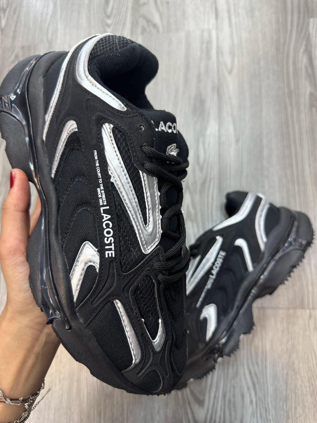 Tênis Lacoste L003 | 2k24 - PRETO