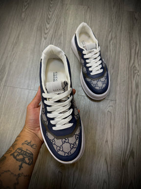Tênis Importado Gucci - Azul Marinho/Cinza